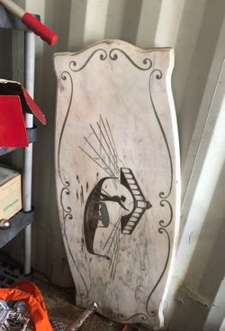 Antique marble table top