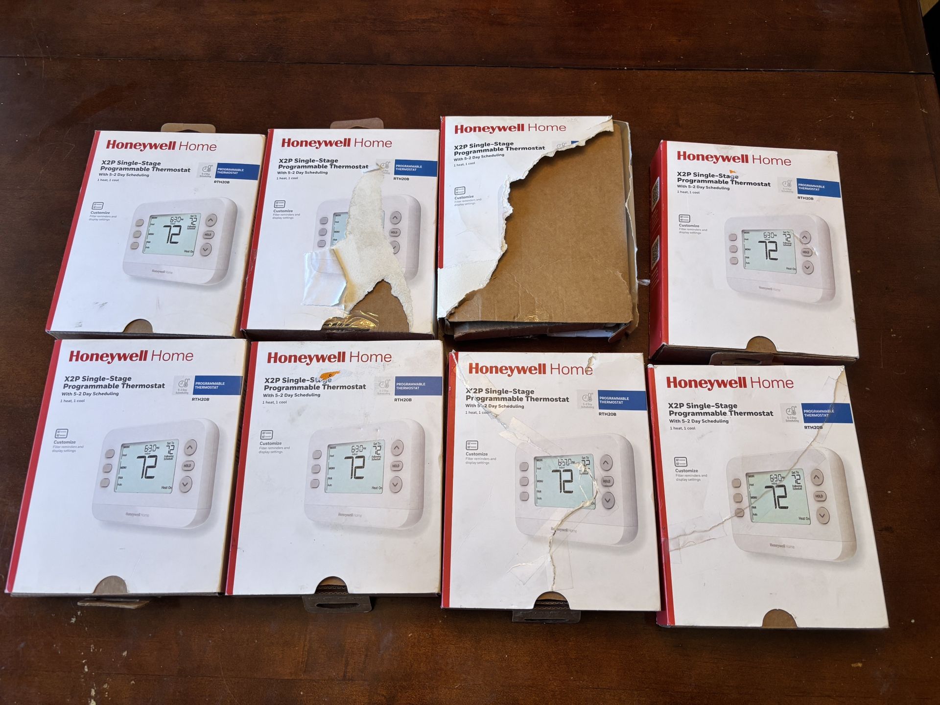 Contractors Lot Honeywell Thermostat