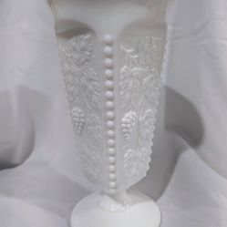Westmoreland Milk Glass Vase 9"
