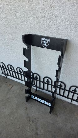 Raiders hat rack