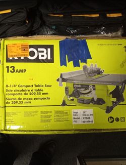 RYOBI 8-1/4" COMPACT TABLE SAW