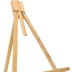 Art Alternatives Travel Table Easel - Foldable Tripod - Opens up for Painting or displaying Signs up to 28"H