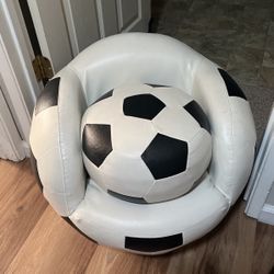 Kids Chair With Footstool