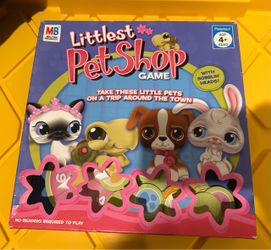 Littlest Pet Shop Board Game Milton Bradley