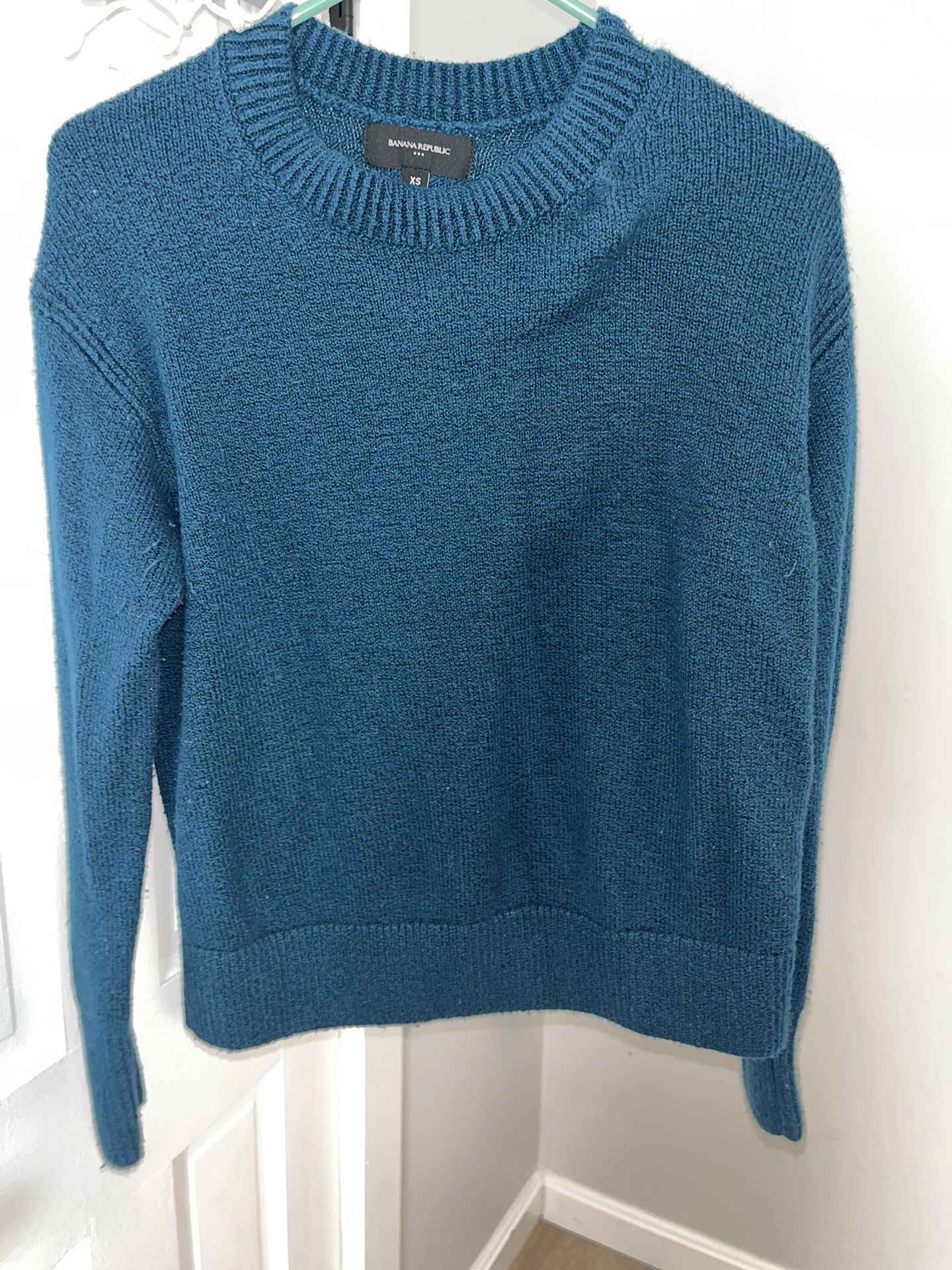 Banana Republic Teal Sweater Size XS —$15