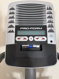 Pro-Form Elliptical Console Display Panel