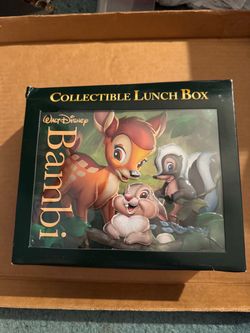 Walt Disney Bambi collectible Lunch Box new