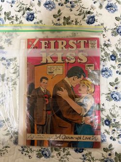 First Kiss Vintage Romance Comic Book
