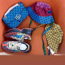 Gucci Bag Shoes And Hat 