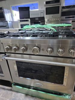 36" KITCHENAID GAS RANGE STAINLESS STEEL