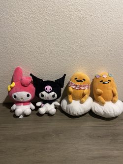 sanrio plushies