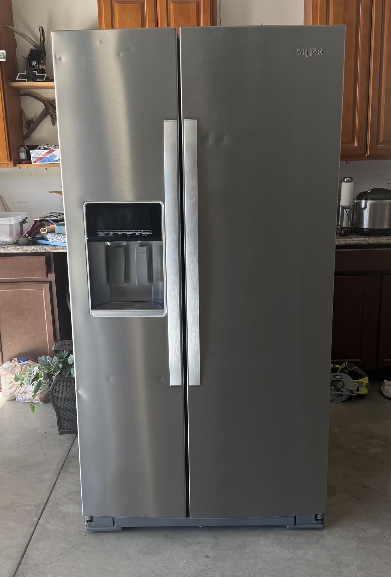 36-Inch Wide Side-By-Side Refrigerator - 28 Cu. Ft.