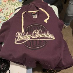 Harley Davison Hoodie Sweatshirt 