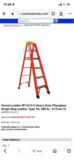 12’ foot ladder