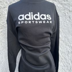 Adidas Black Crewneck sweater in size medium New