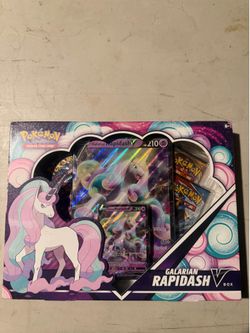 Pokemon Galarian Rapidash V Box