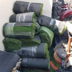 Artificial grass strips 2ft Wide And 12 Ft long 