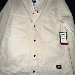 NWT Men's Vans Button Up Jacket