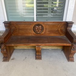 Antique Wooden Benches