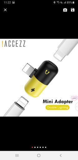 IACCEZZ Dual Lighting 2 3 IN 1 Charging&Headphone Connector Adapter For iphone X 8 7 Plus Listening&Audio Converter AUX Splitter