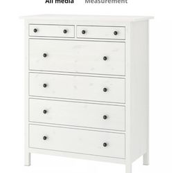IKEA Hemnes Dresser White 