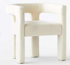 CB2 Stature Bouclé Dining Chairs Set Of 6 $1200