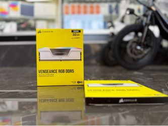 Corsair Vengance RGB 32GB RAM DDR5 ((Take It Home In Payments/ llévatelo a casa en pagos) only $10 down