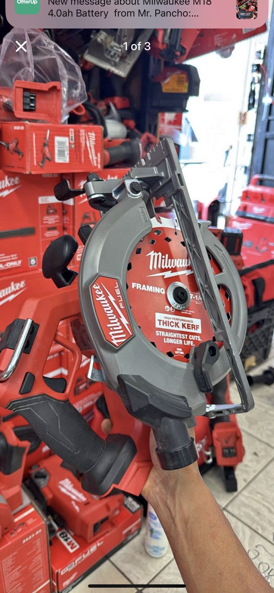 Milwaukee M18 Fuel 7 1/4 Inch Circular Saw Tool Only