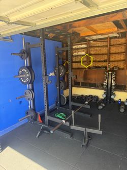 Black Steel Power Rack