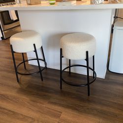 MUST GO ASAP- Bar Stools (Set Of 2)