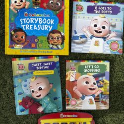 Set of 5 all new CoComelon books