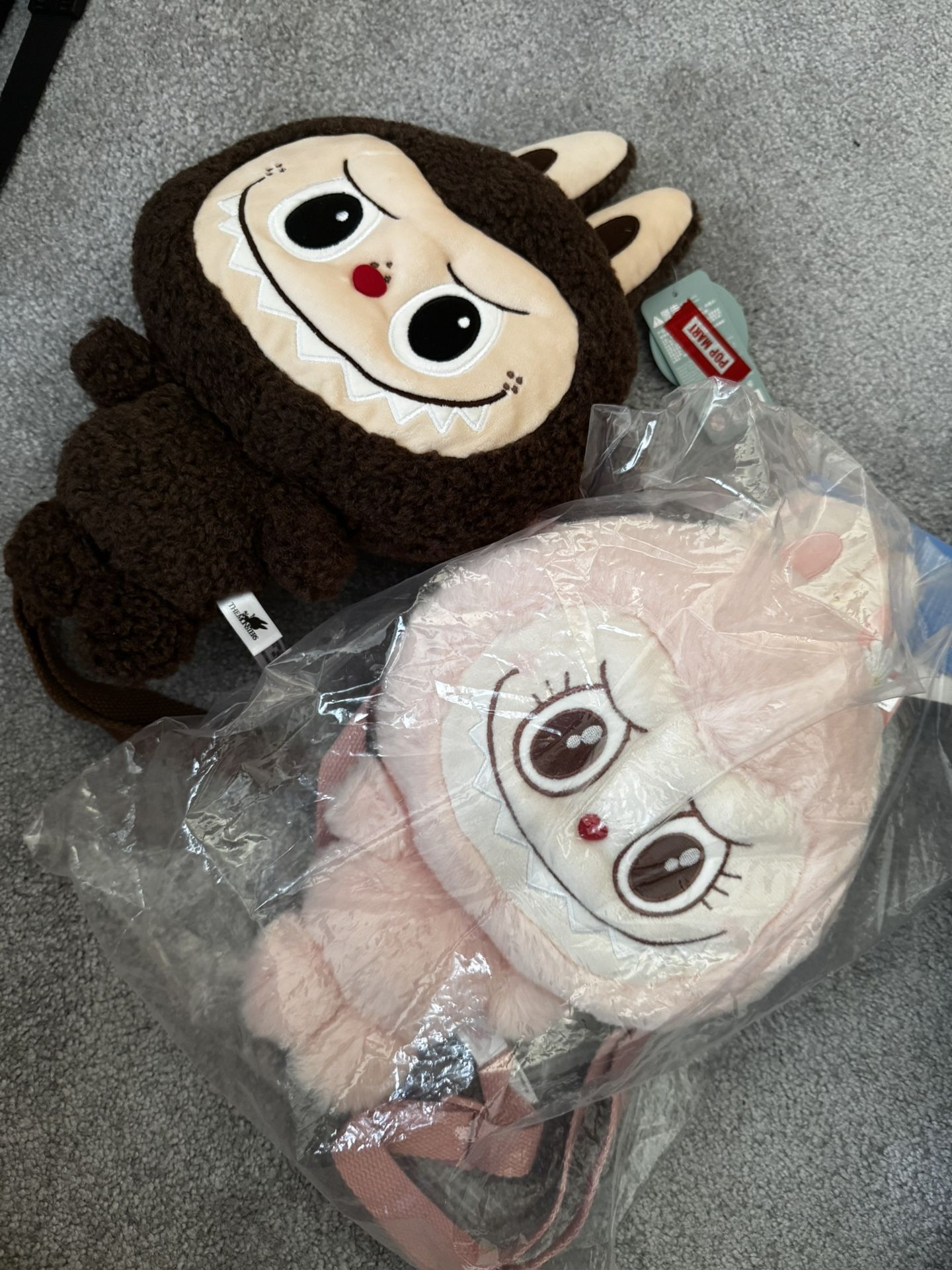 Popland Exclusive Labubu And Mokoko Messenger Bag