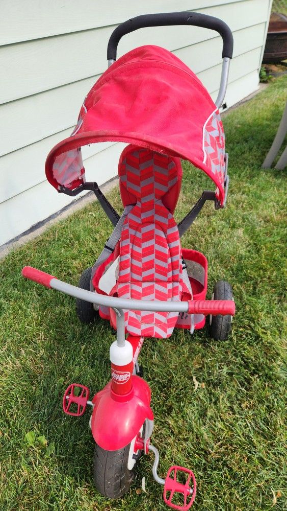 Radio flyer push tricycle