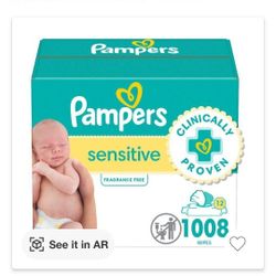 Pampers Sensitive Wipes (1008 Count)