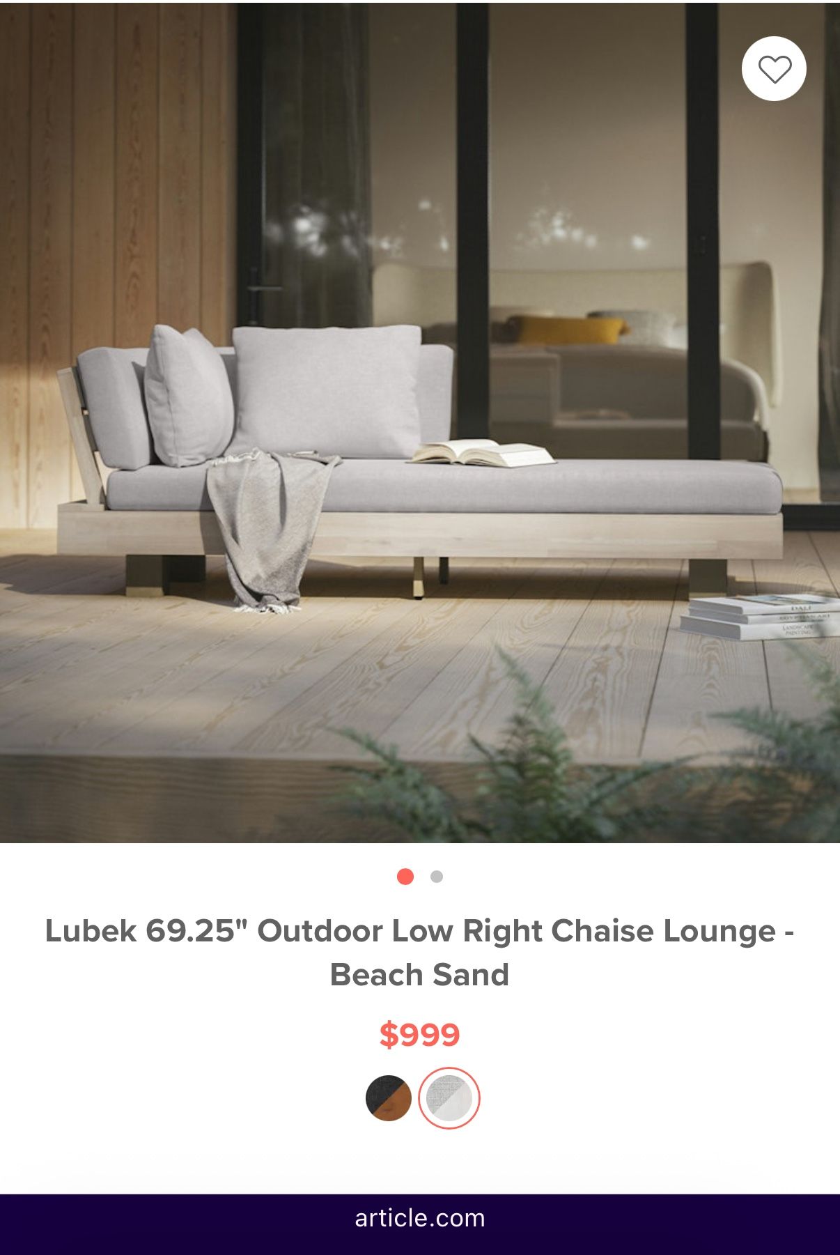Article Chaise Lounge