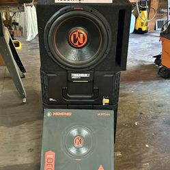 15inch Subwoofer In a Ported box With A Pioneer Amp 