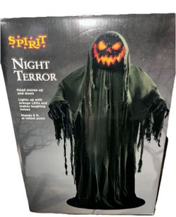 Spirit Halloween 6 Ft Night Terror Animatronic Halloween Decorations