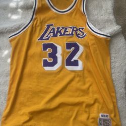 Magic Johnson Lakers Jersey 