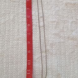 Vintage Sterling Silver Rope Chain 