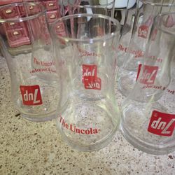 The Uncola 7up Glasses