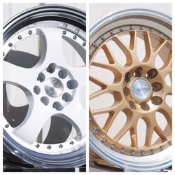 Aodhan Rim 18" best fit 5x114 5x120 5x112 (only 50 down payment/ no CREDIT CHECK)