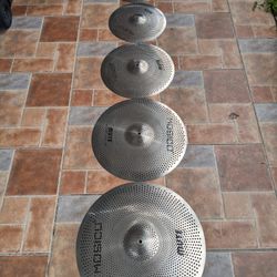 Low Volume Cymbals. 