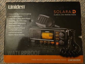 Uniden VHF Radio - New In Box