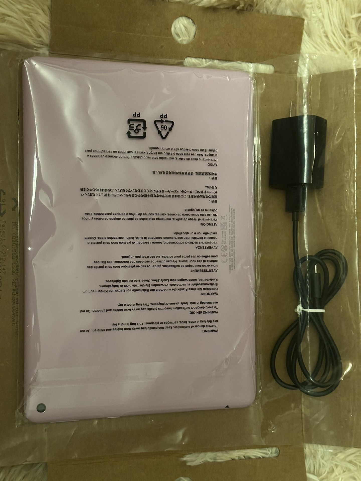 Amazon Fire HD 10 tablet, 10.1", 1080p Full HD, 64 GB, Lavender