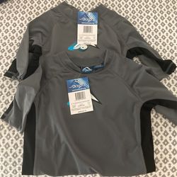 Two Rash Guards Size 10