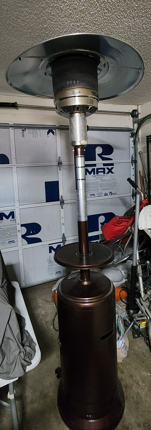 Patio/Lanai Propane Heater On Wheels