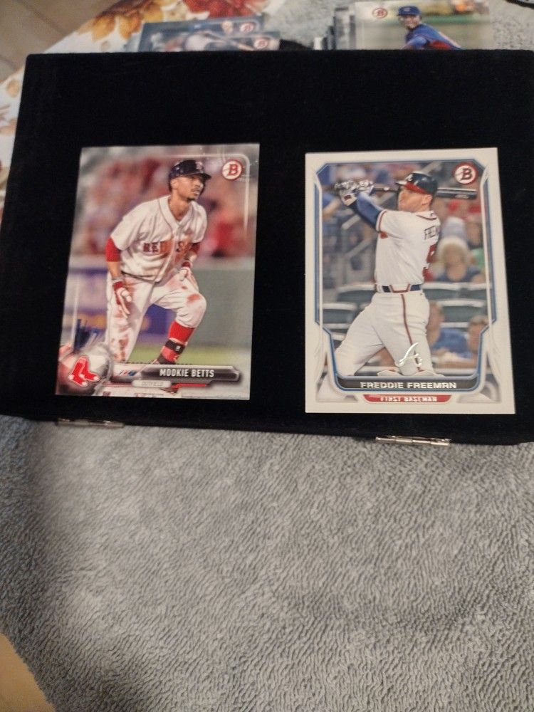 Mookie Betts, Freddy Freeman Cards