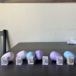 COMPLETE BITTY SANRIO EASTER SET 6 1" Funko Pops Hello Kitty & Friends My Melody