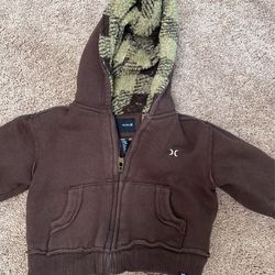 Boys Hurley Fleeced Lined Jacket