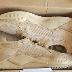 PUMA RS-X Shades of Mid Light Sand Desert Tan 389669-01 With OG Box 10.5M *RARE*